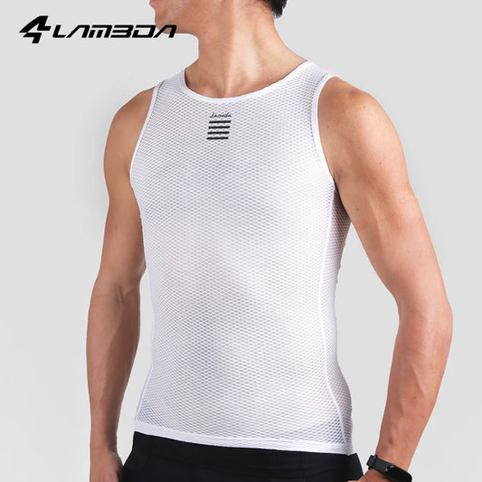 LAMEDA Cycling Vest Men Breathable Quick Dry Mesh Base Layer