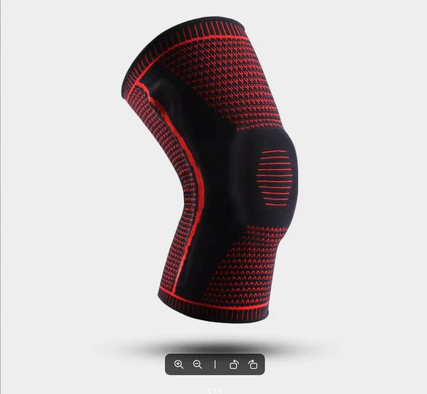 Outdoor Knee Pads For Sports Breathable Knitted Knee Support