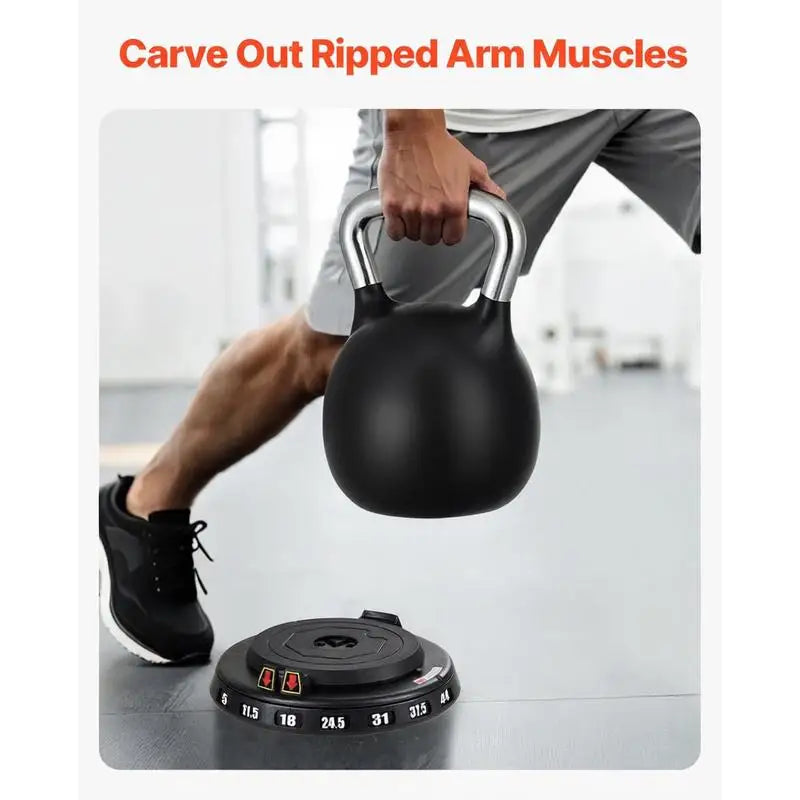 Adjustable Kettlebell For Home Gym Strength Training And Daily Fitness