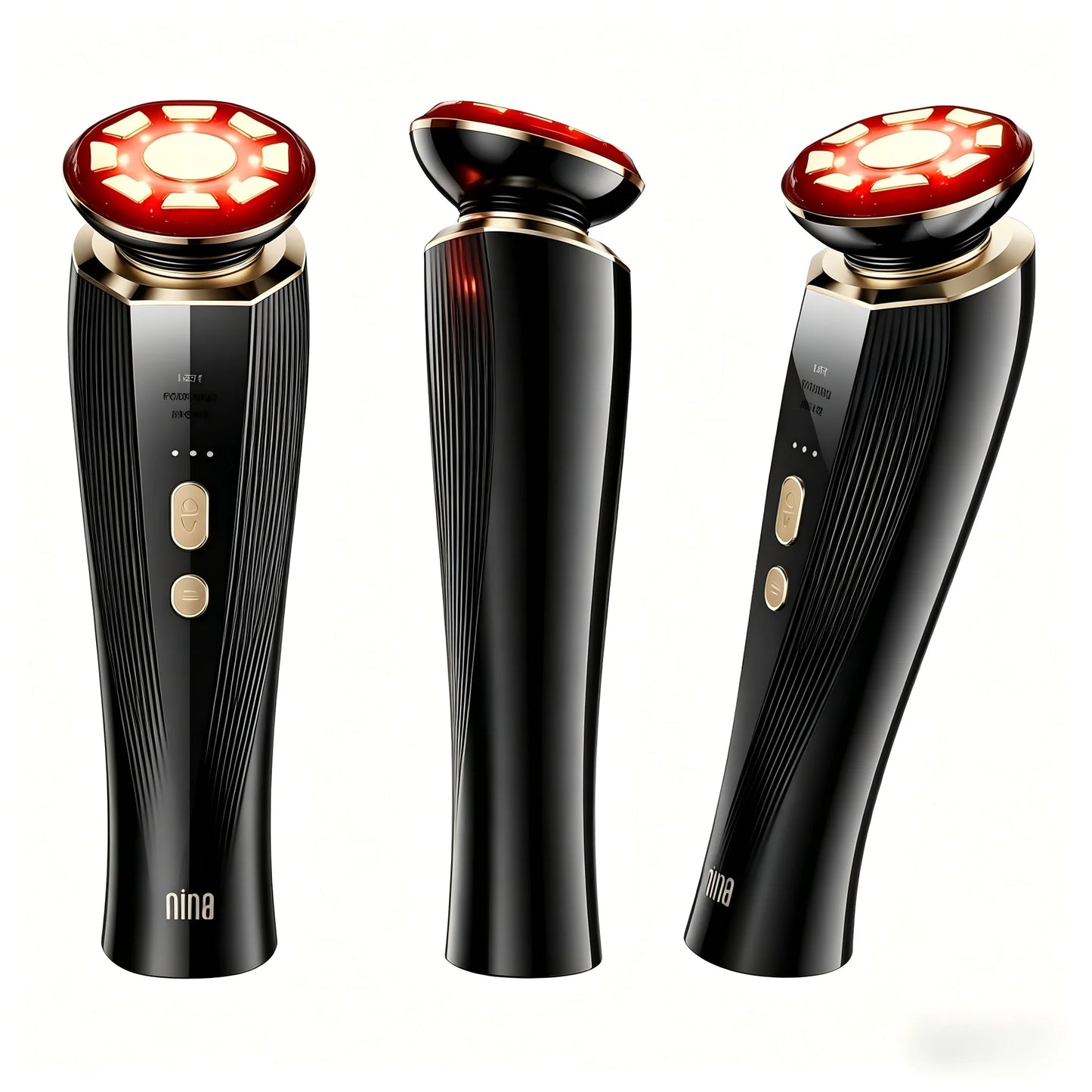 Red Light Therapy Facial Massager For Skin Firming And Tightening