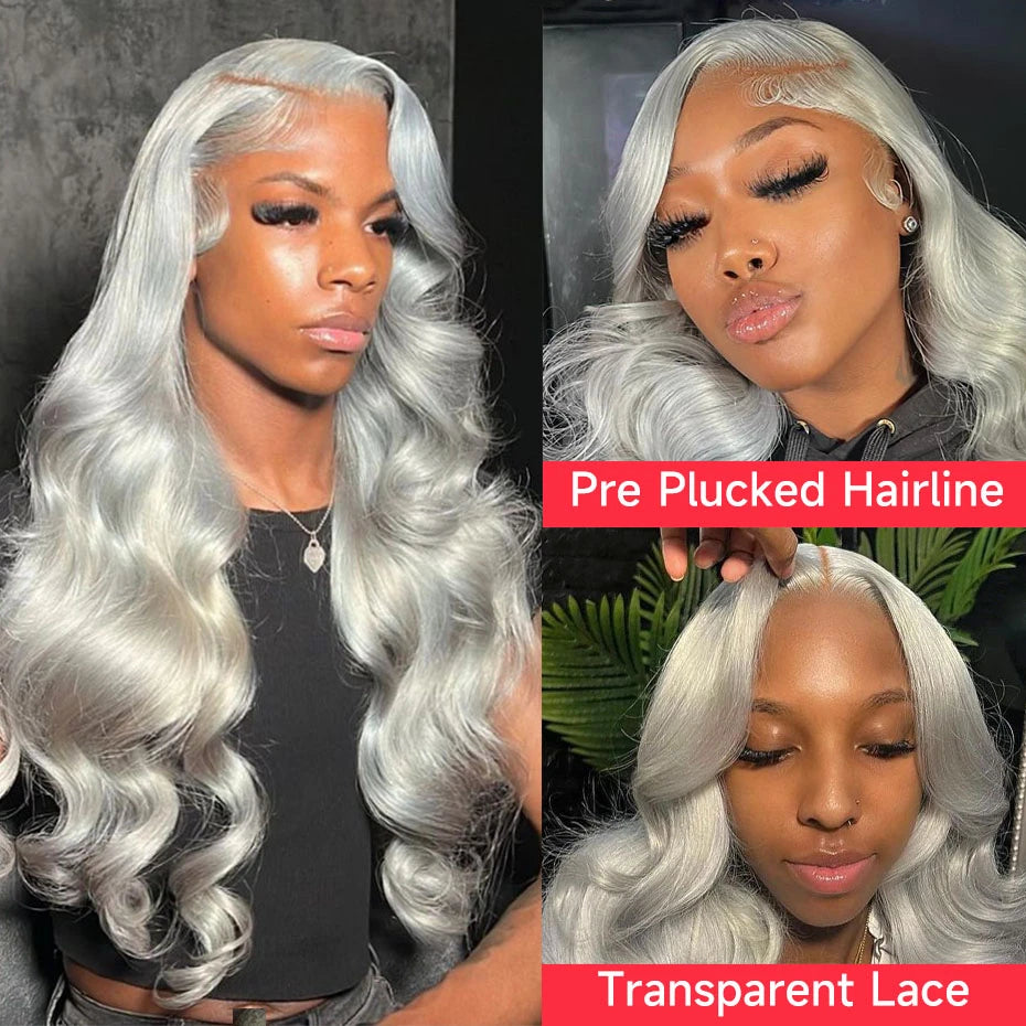 Lalabobo Transparent Lace Front Remy Human Hair Wig 200 Percent Density