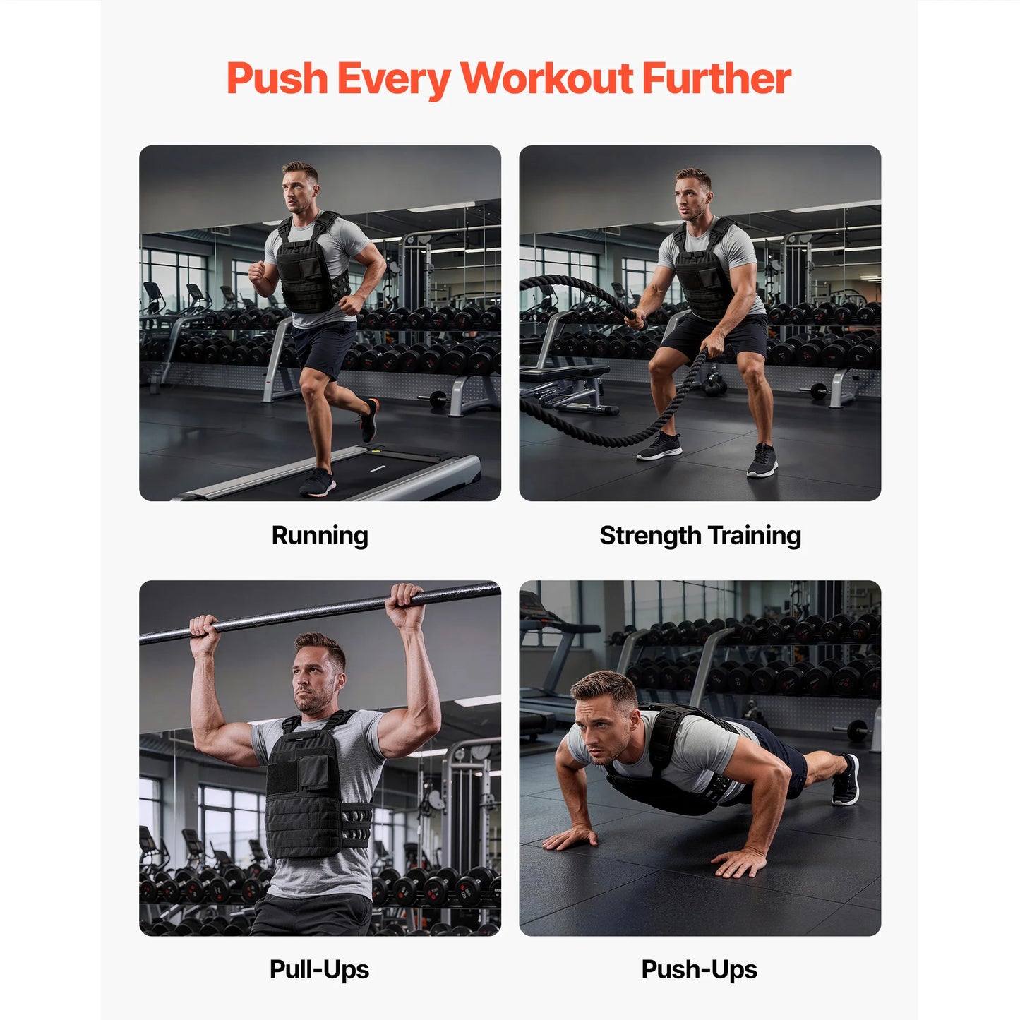 SucceBuy Curved Steel Weight Vest Plates For Strength Training