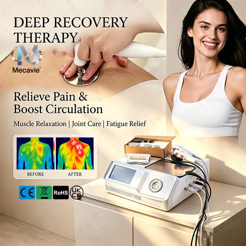 Mecavie Tecar Therapy Device For Pain Relief And Skin Rejuvenation