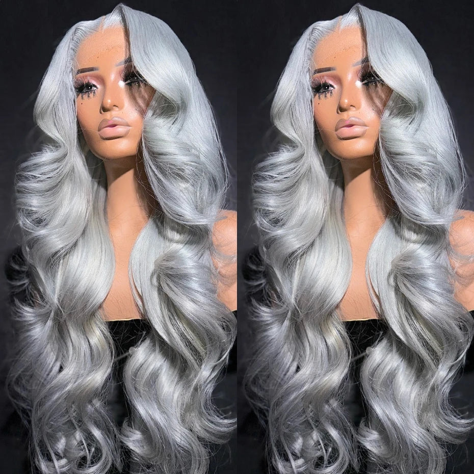 Lalabobo Transparent Lace Front Remy Human Hair Wig 200 Percent Density