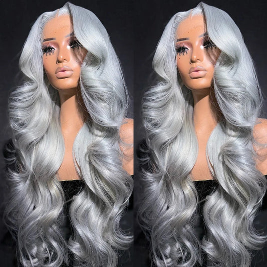 Lalabobo Transparent Lace Front Remy Human Hair Wig 200 Percent Density