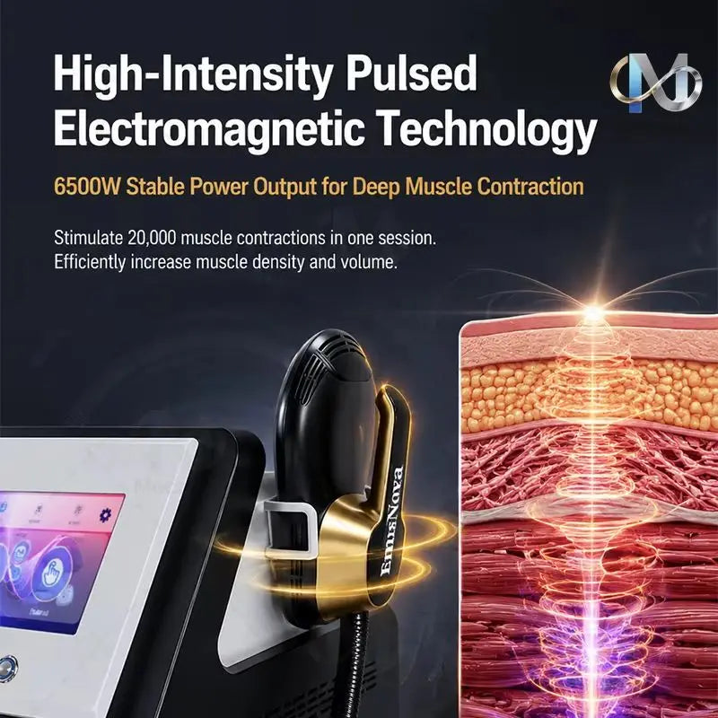7000W Tesla 16 EMS Muscle Stimulator Body Sculpting Machine