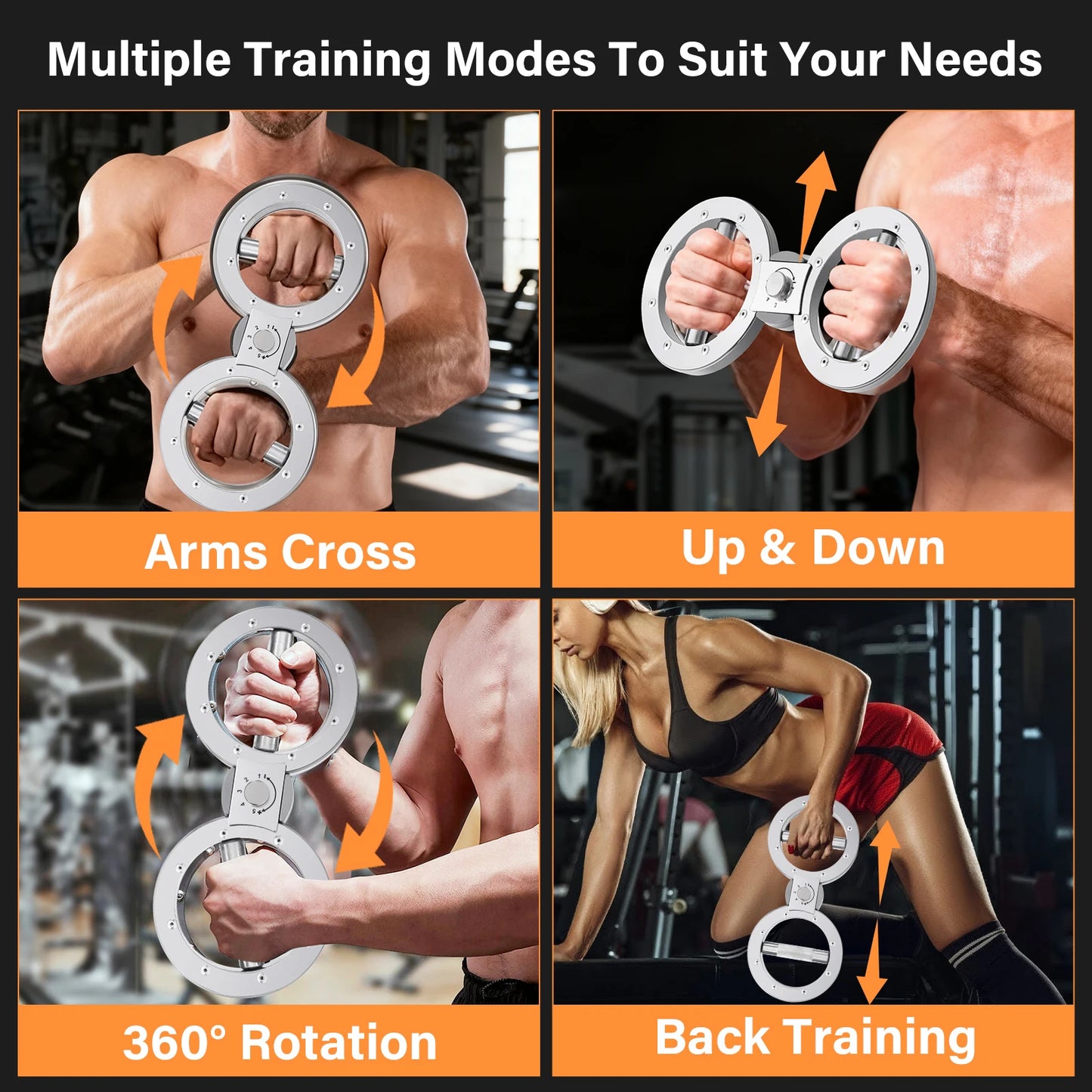 Rotator Machine Grip Strength Trainer Adjustable 8 To 15 Pounds