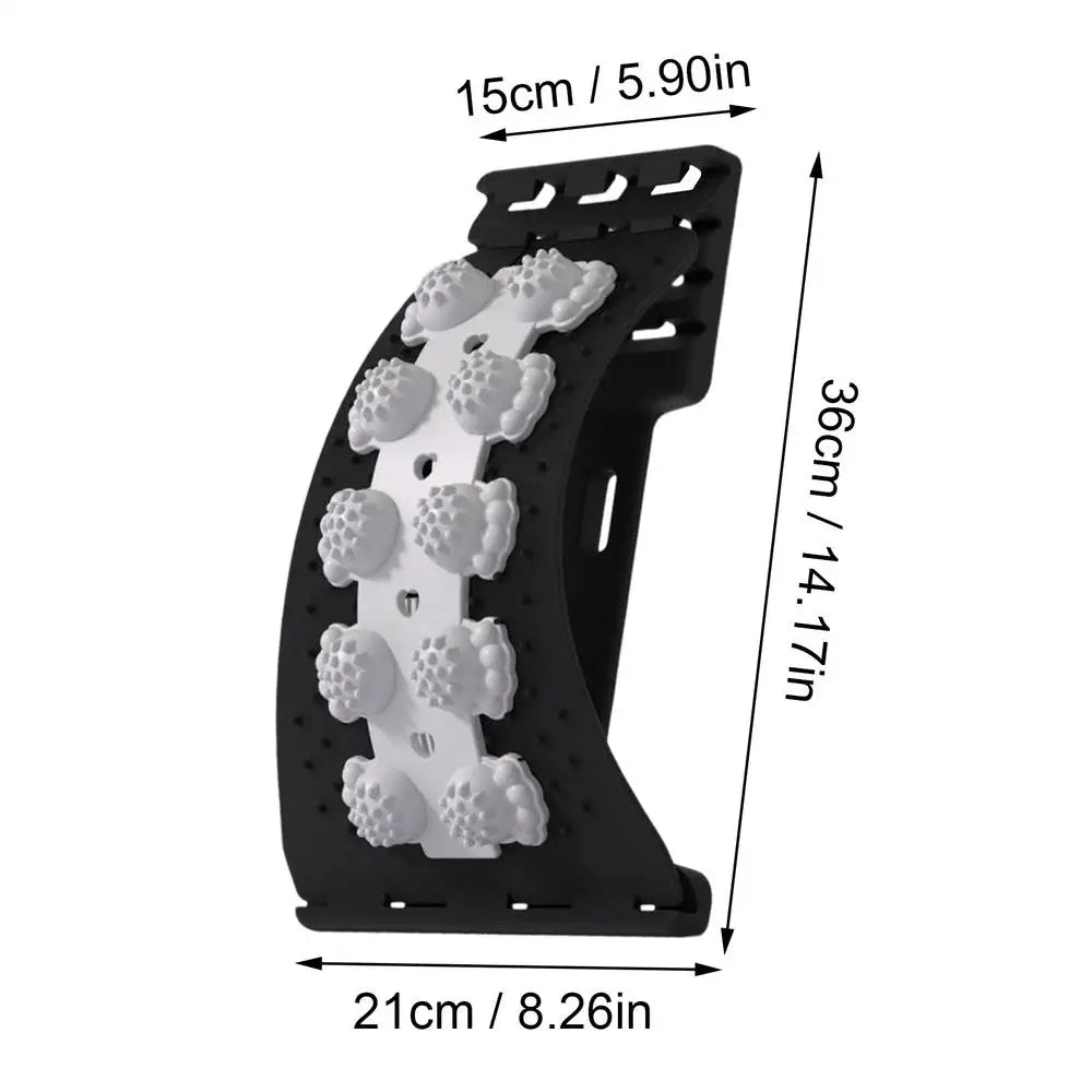 Yoga Back Stretcher Massager For Lumbar Spine Relief 4 Level