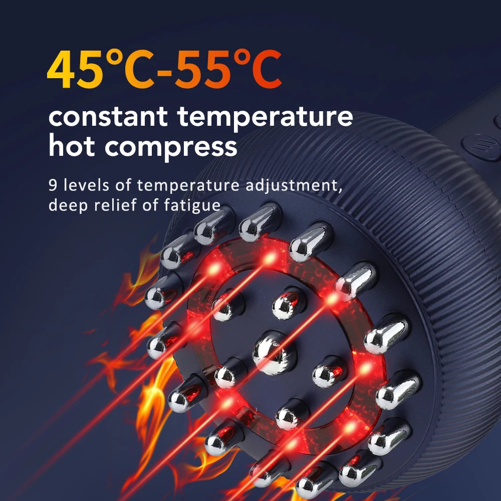 Hailicare Red Light Microcurrent Massager With Heat And Vibration
