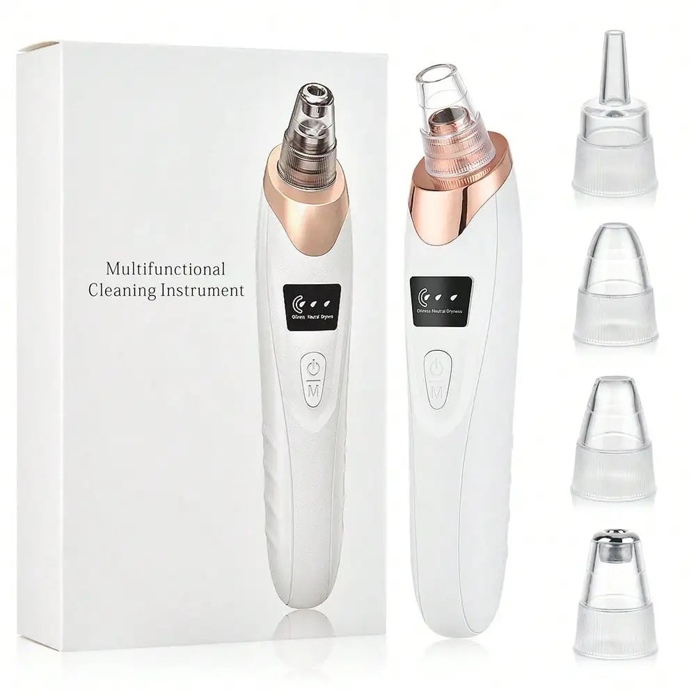 Electric Vacuum Suction Blackhead Remover For Facial Pore Cleaning