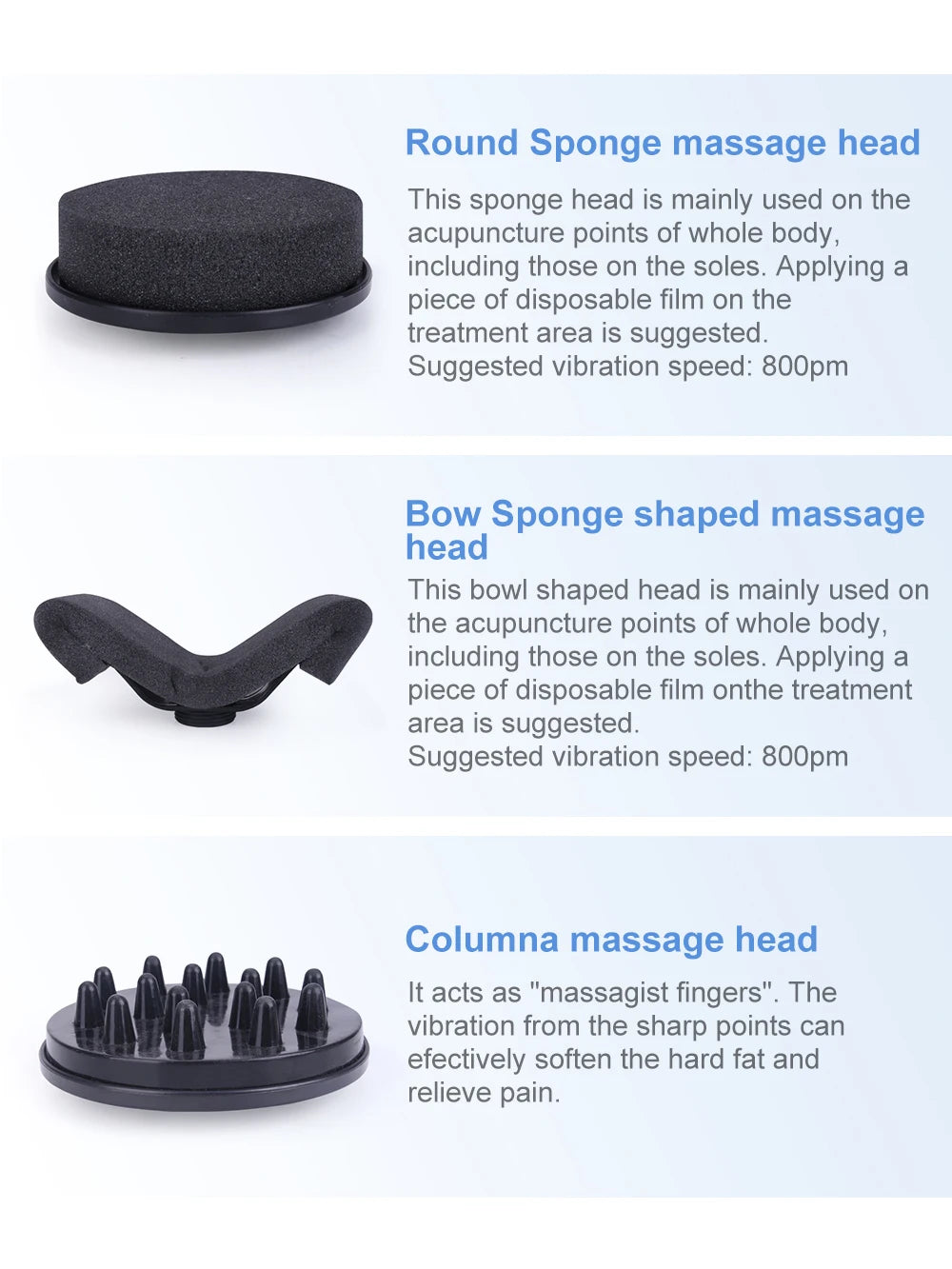AOKO G5 Vibrating Massage Machine With 5 Heads For Body Slimming