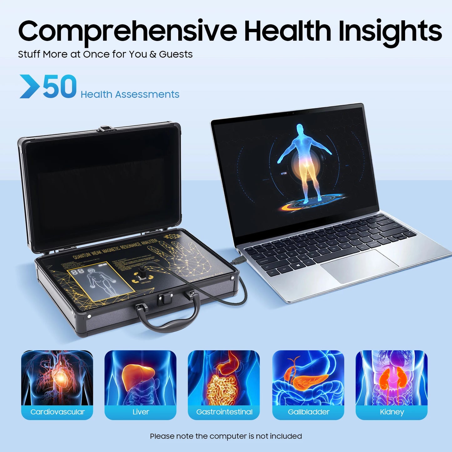 Bymaocar Quantum Resonance Analyzer For Comprehensive Body Health Monitoring
