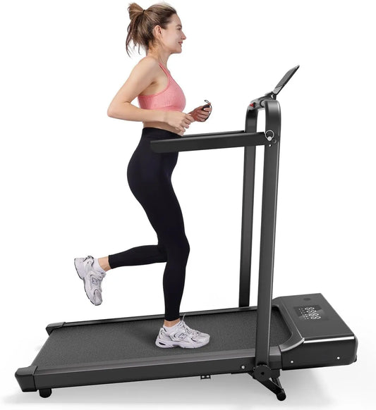 Folding Walking Pad Treadmill for Home Office Under Desk Incline
