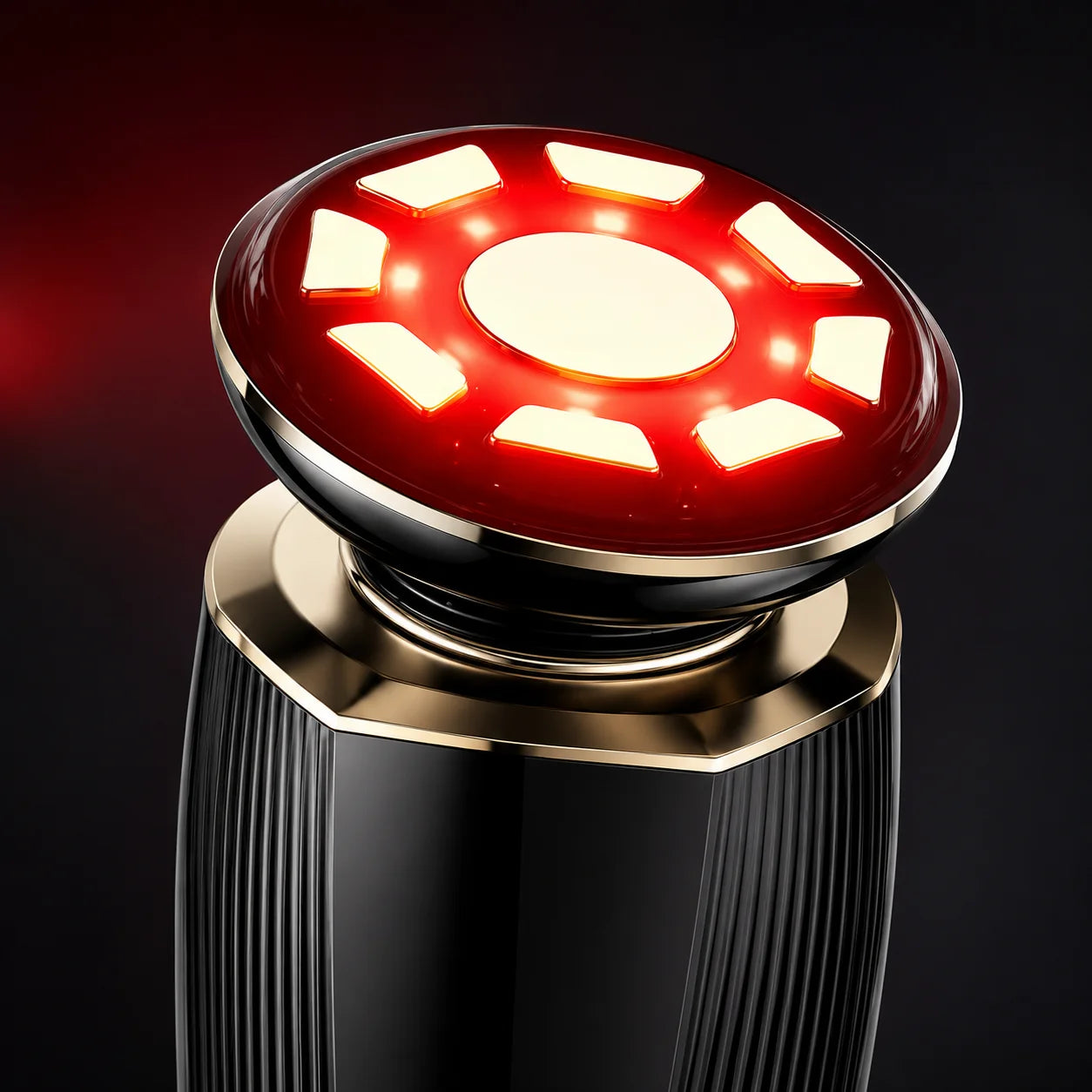 Red Light Therapy Facial Massager For Skin Firming And Tightening