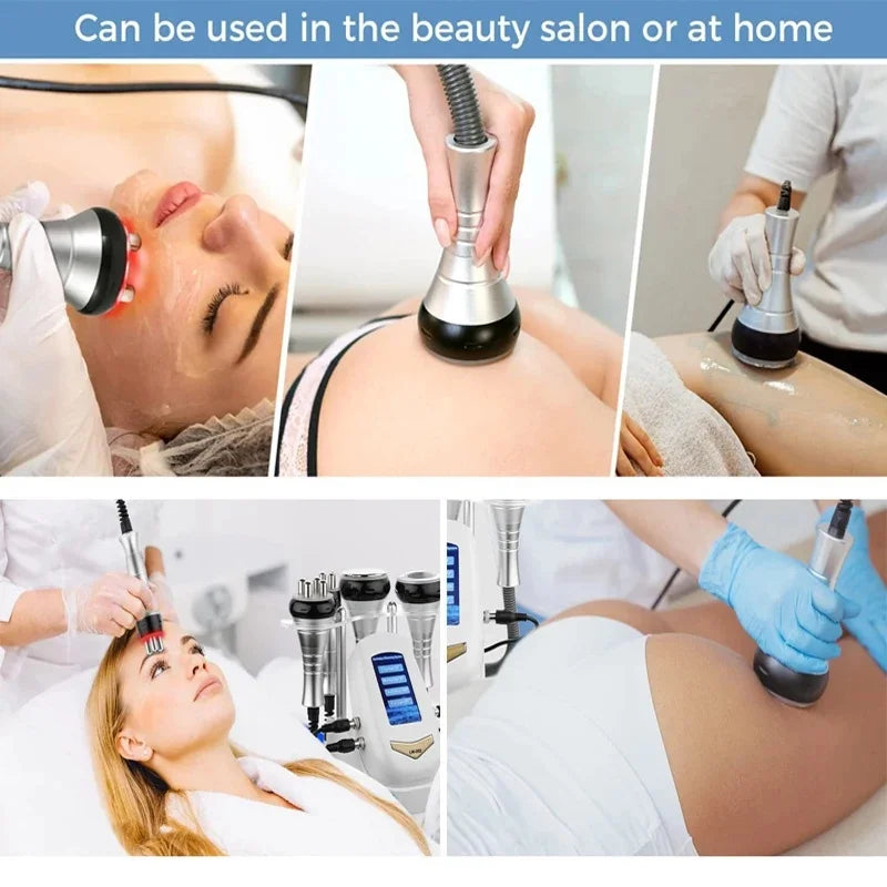 40K Ultrasonic Cavitation Beauty Machine For Skin Tightening Therapy