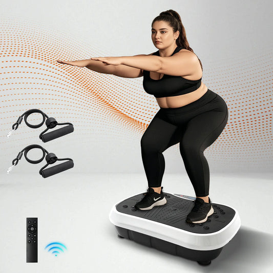 Portable Vibration Plate Exercise Machine With Remote Control