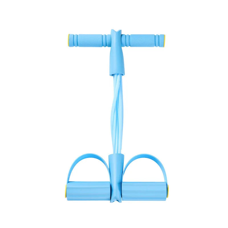 Multifunctional Natural Rubber Pedal Resistance Bands With Handles