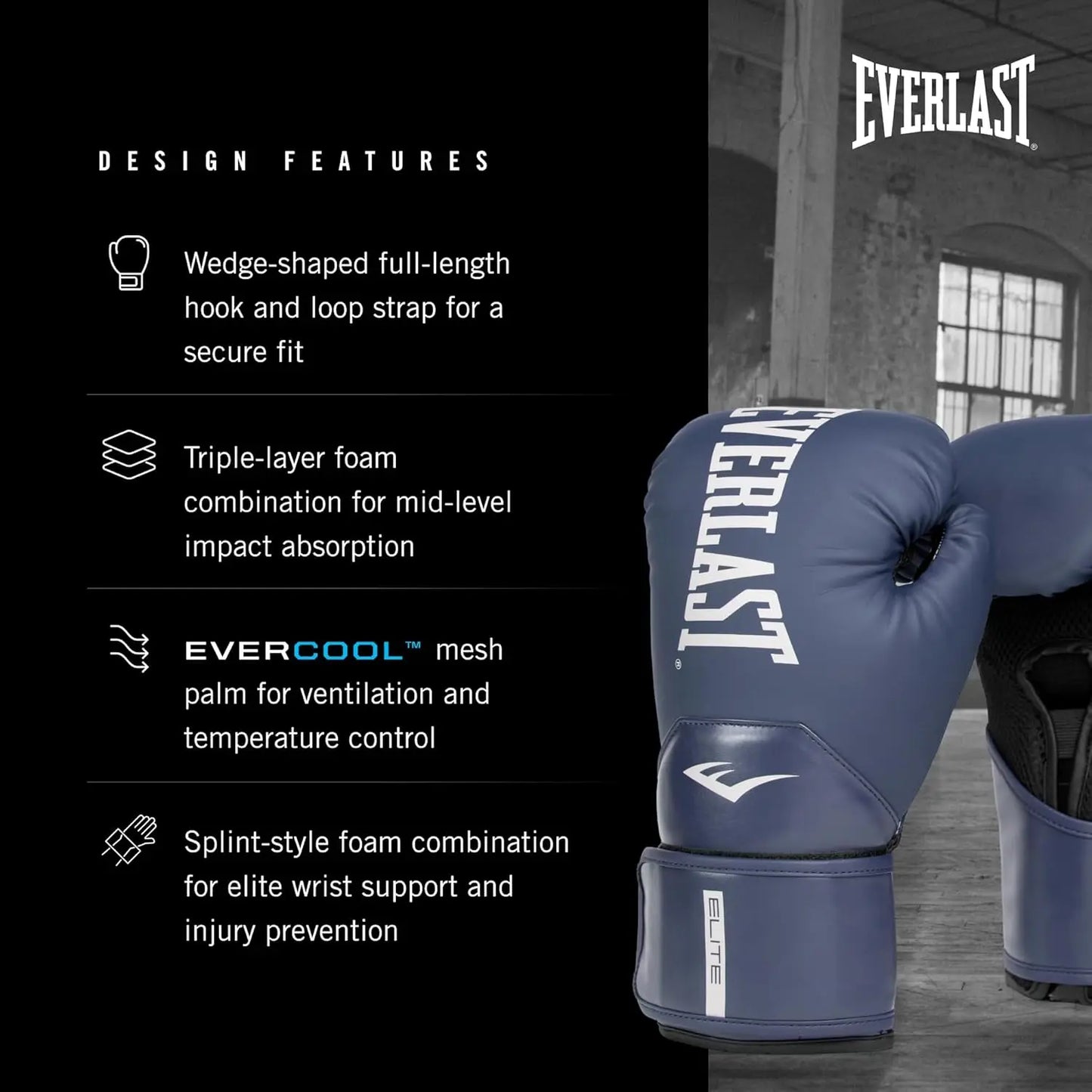 YTYIN Premium 2 Pack Navy Boxing Gloves For Training