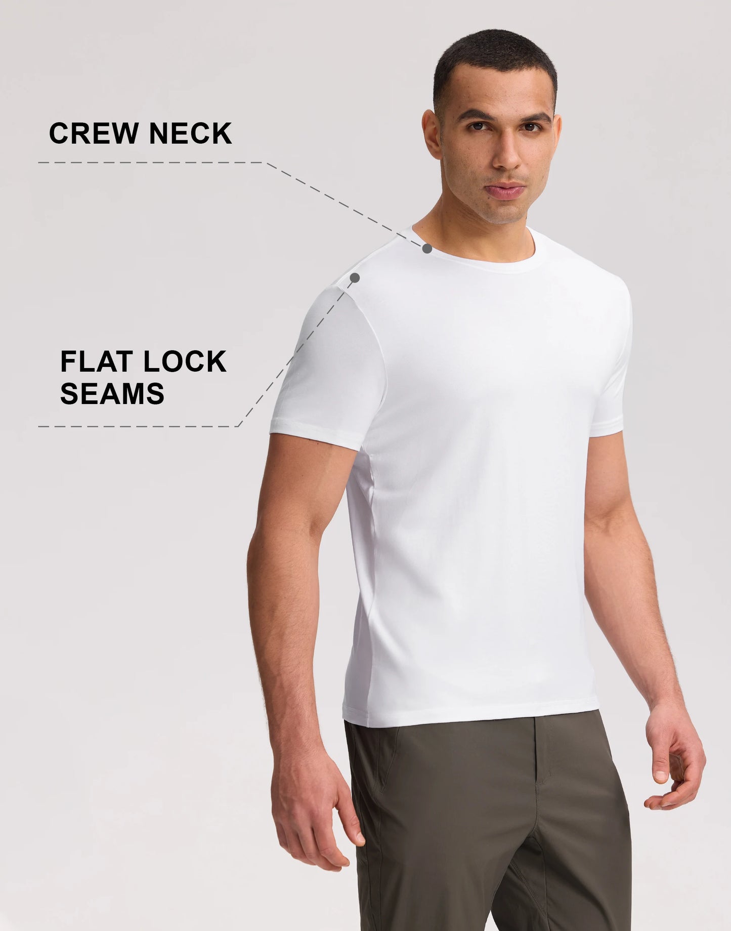 Pioneer Camp Men's Soft Bamboo Viscose Crew Neck Casual T Shirt
