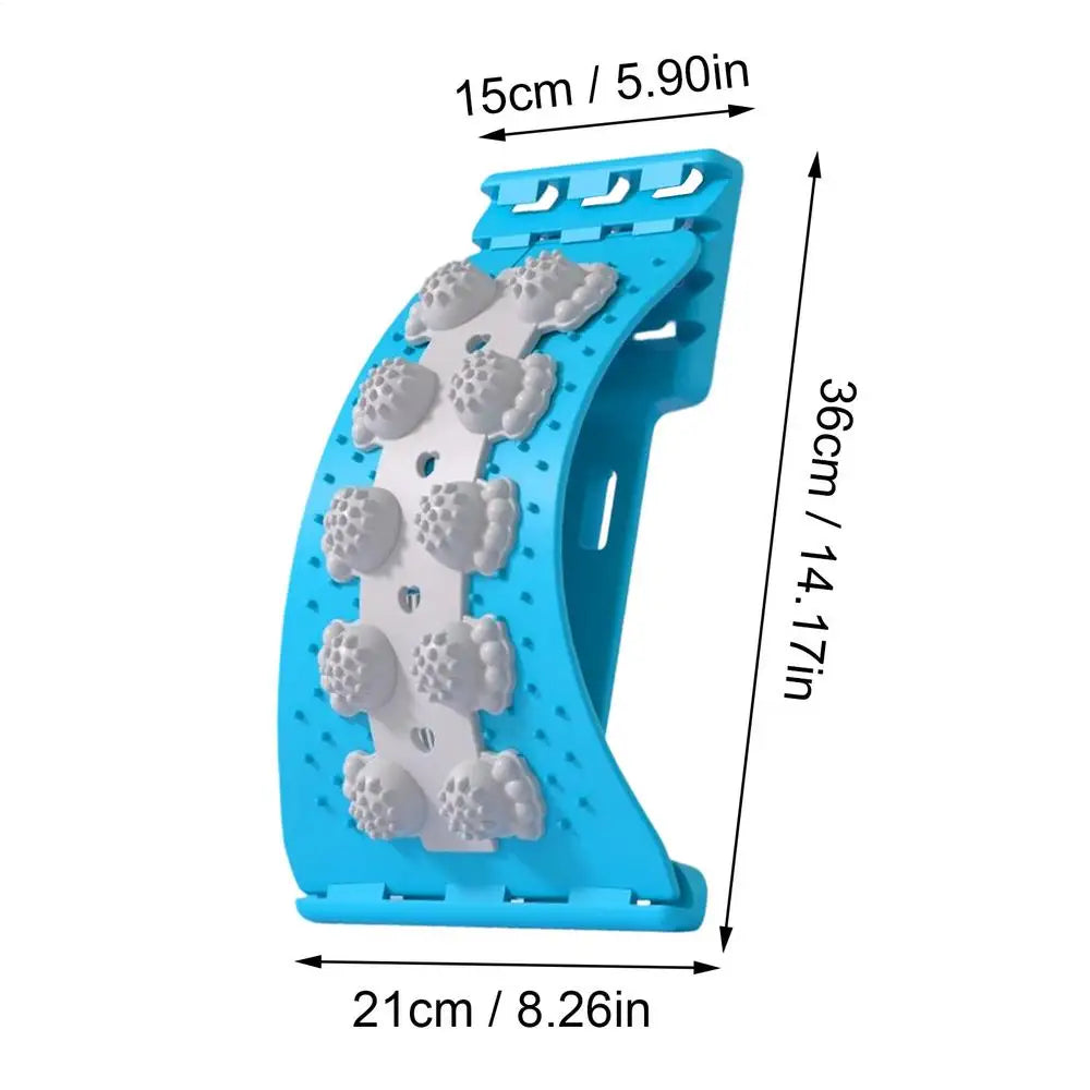 Yoga Back Stretcher Massager For Lumbar Spine Relief 4 Level