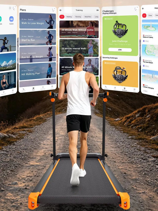 3-in-1 Foldable Walking Pad Treadmill With 12 Percent Incline