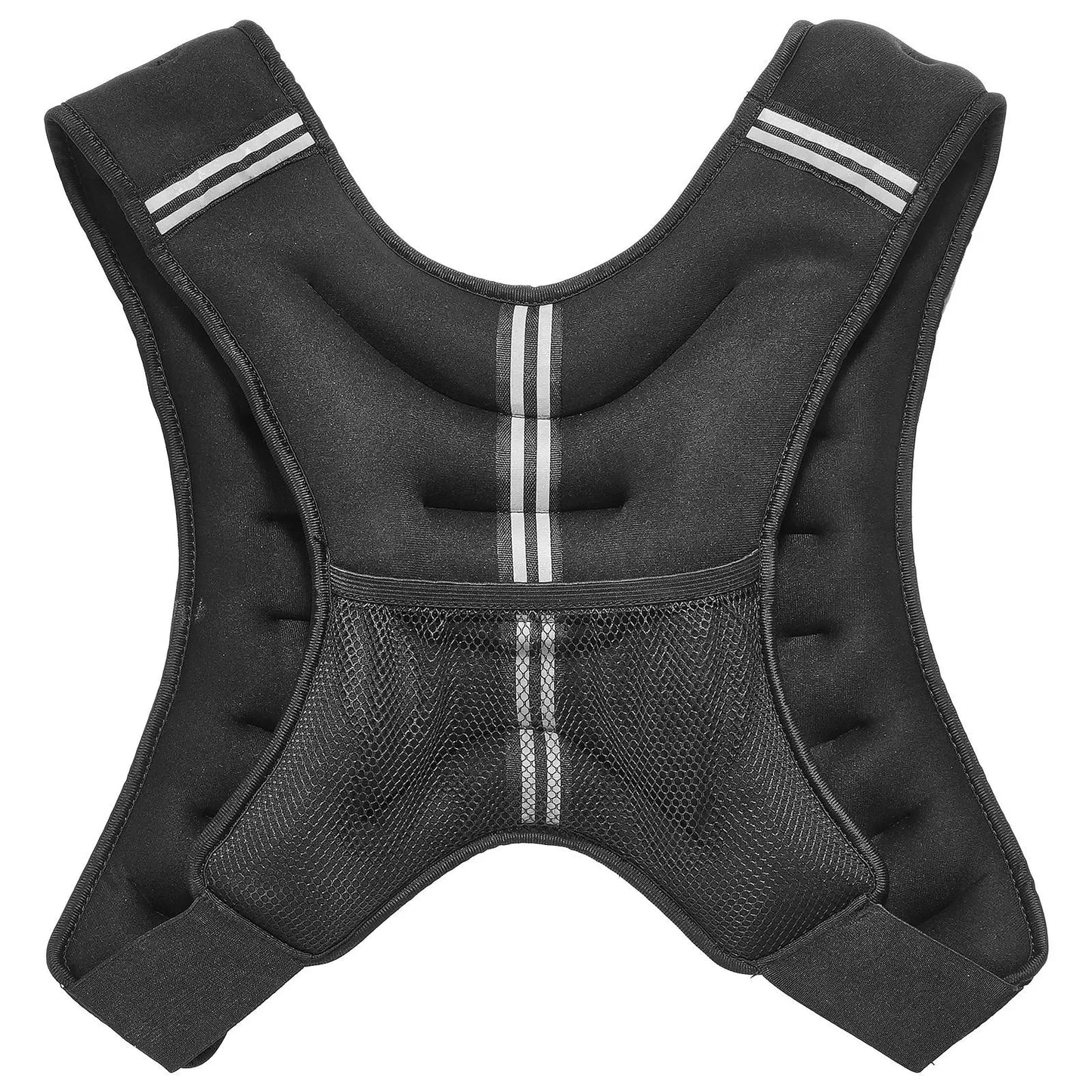 Adjustable 16 Lb Weighted Vest For Men Women Fitness Training