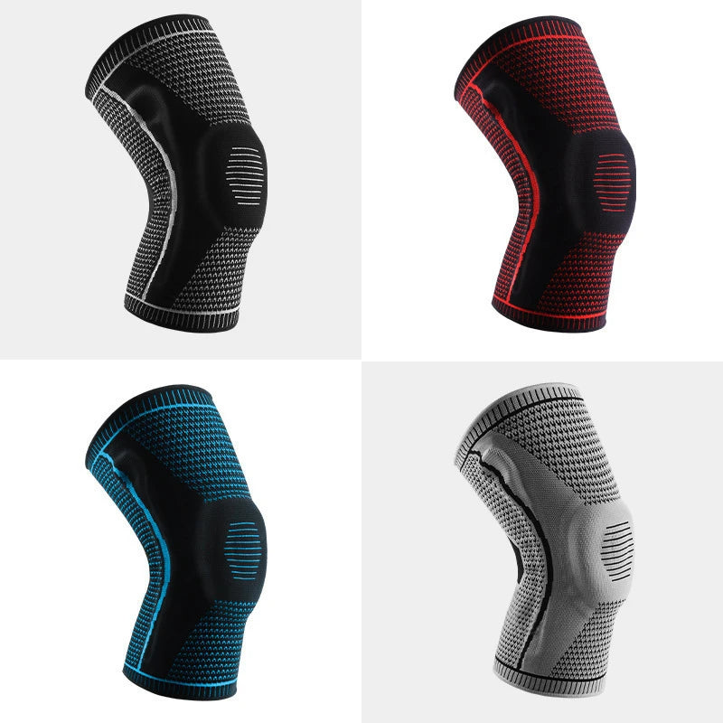 Outdoor Knee Pads For Sports Breathable Knitted Knee Support