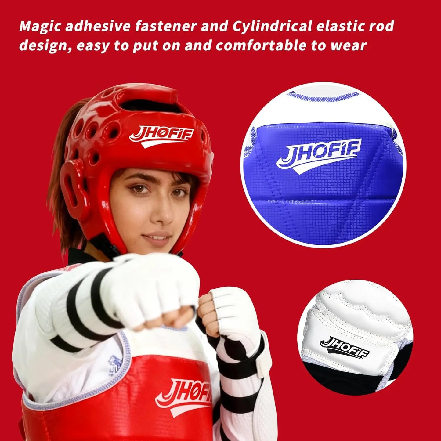 YTYIN 13 Piece Adult And Youth Taekwondo Sparring Gear Set