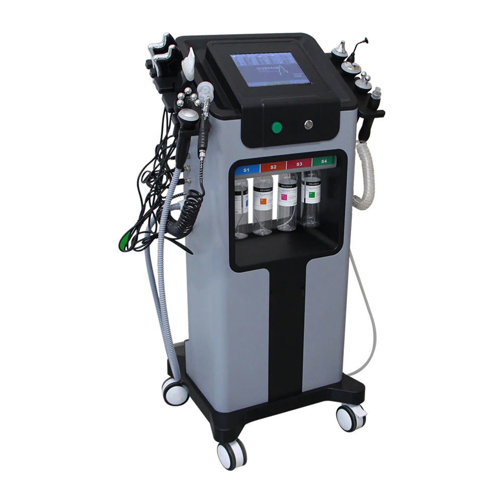Aoko 10 In 1 Aqua Peeling Oxygen Facial Cleanser Machine