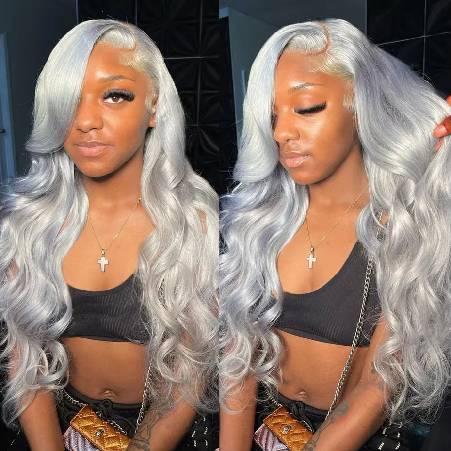 Lalabobo Transparent Lace Front Remy Human Hair Wig 200 Percent Density