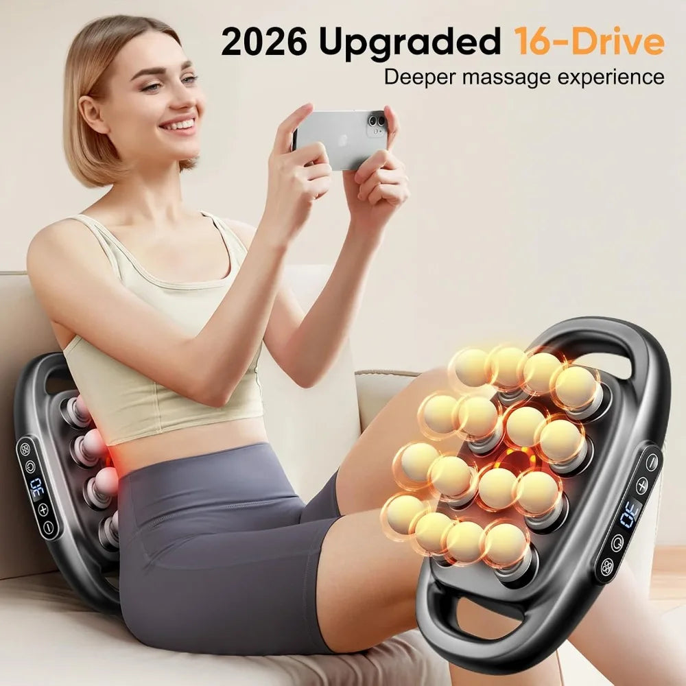 Deep Tissue Massage Gun With 3 Modes And 30 Speeds