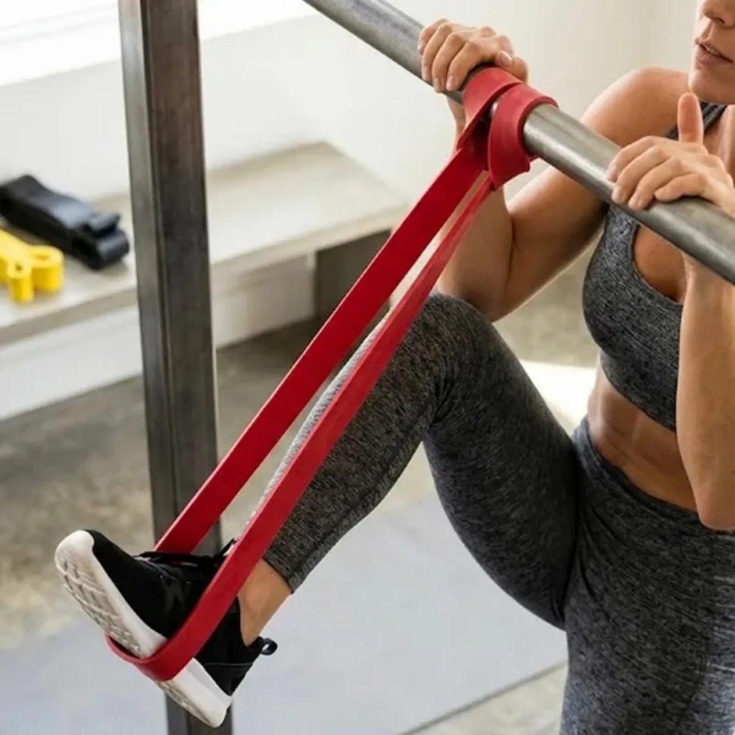 Resistance Bands Set Of 3 Loop Exercise Bands For Yoga