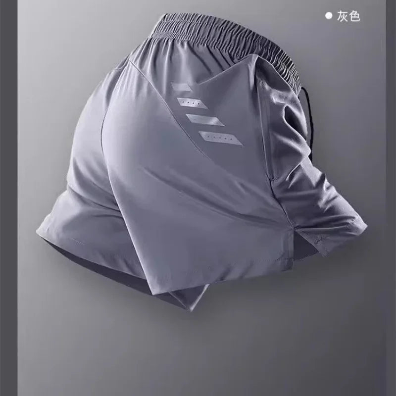 Men Quick Dry Unisex Cotton Sports Running Shorts
