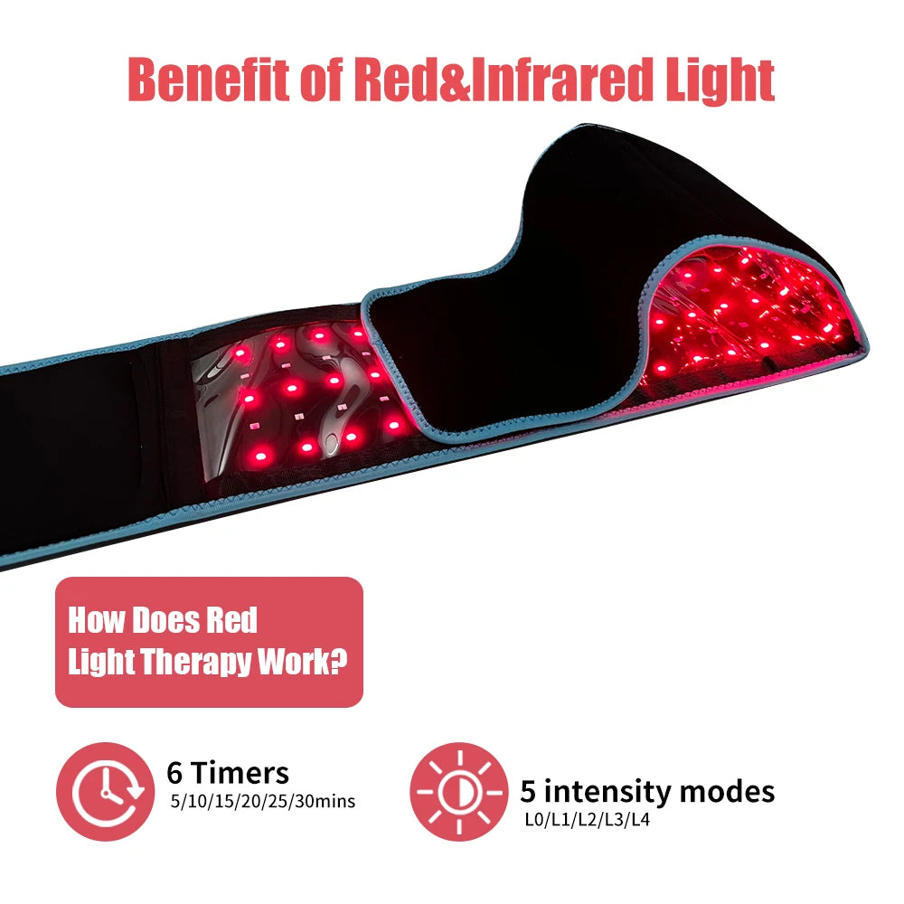 Near Infrared Light Belt 660nm Red Device for Body