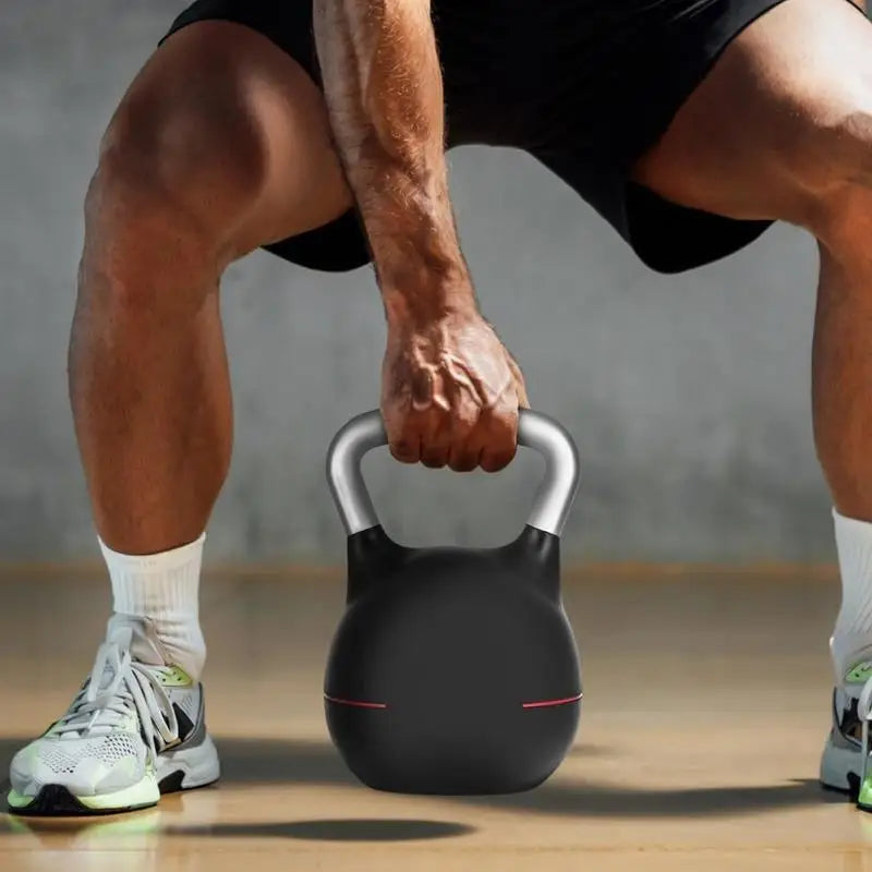 Adjustable Kettlebell For Home Gym Strength Training And Daily Fitness